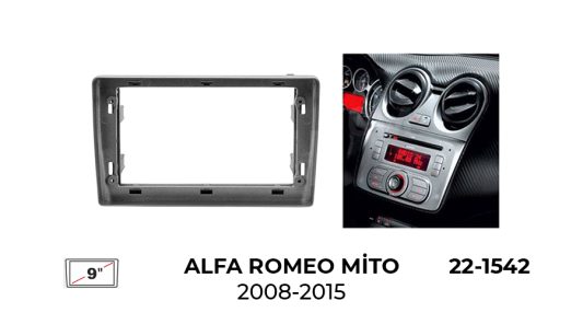 Alfa Romeo Mito 9 inç Multimedya Çerçevesi 22-1542