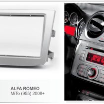 Alfa Romeo MiTo Double Multimedya Çerçevesi 11-365 