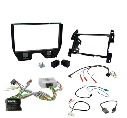 Citroen DS3 C3 Double Multimedya Çerçevesi + Direksiyon Kumanda Aparatı 06-027p