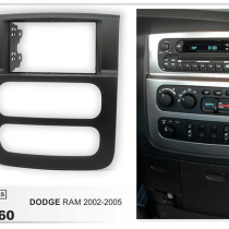 Dodge RAM Double Multimedya Çerçevesi 11-660
